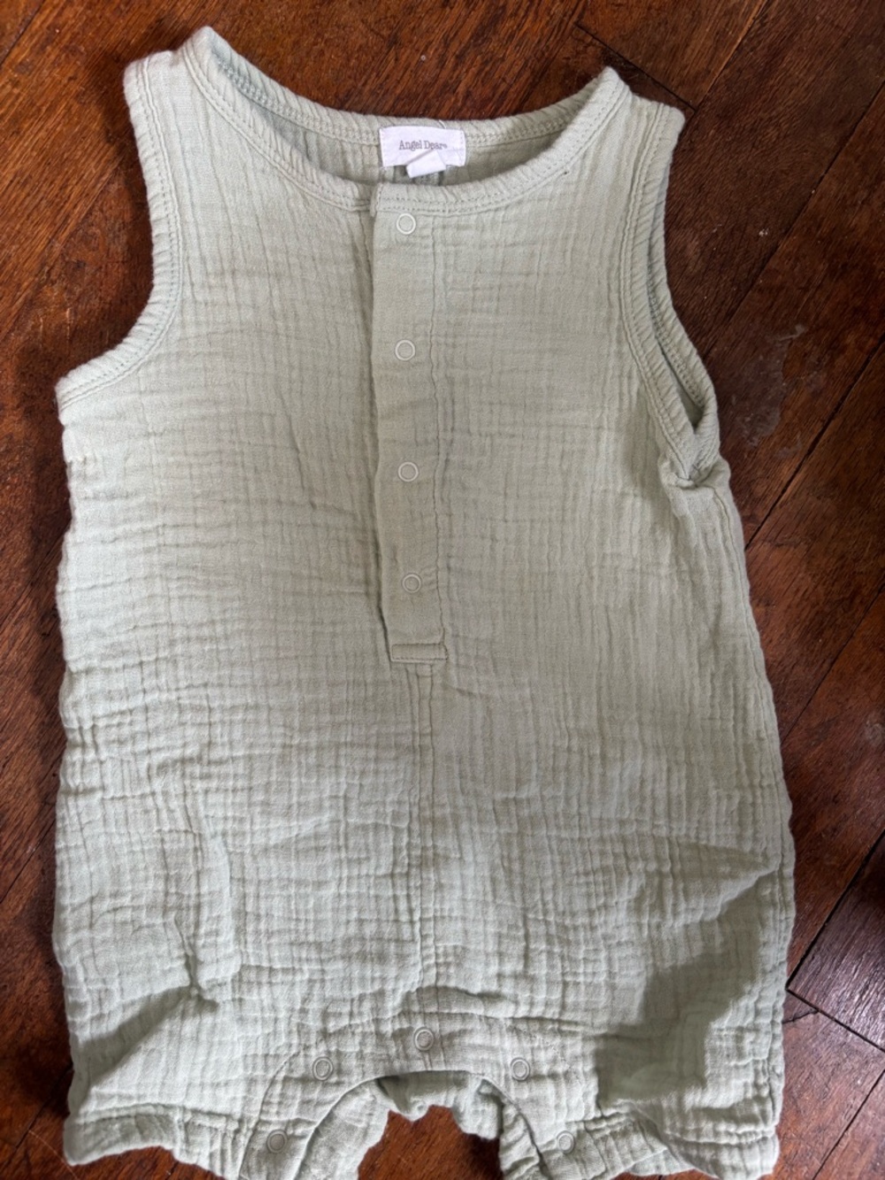 Angel Dear Linen Romper